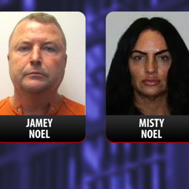 Jamey and Misty Noel booking photos
